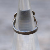 Vintage Sterling Turquoise Floral Ring 1.5