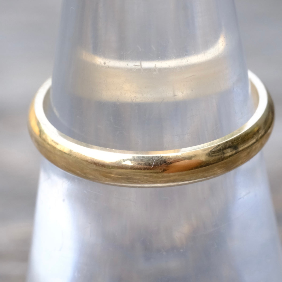Vintage 14K Gold Band Ring 7