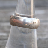 Vintage Sterling Silver Band 7