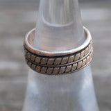 Vintage Sterling Silver Band 6