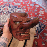 Vintage Ceramic Tengu Mask