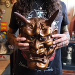 HUGE Vintage Ceramic Hannya Mask