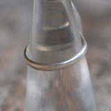 Vintage Sterling Green Carnelian Ring 5.75