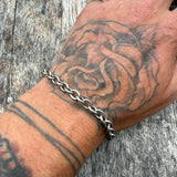 Vintage Sterling Rolo Chain Bracelet