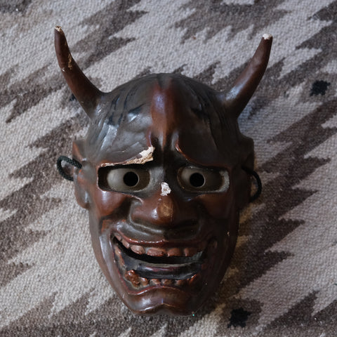 Vintage Ceramic Hannya Mask