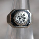 Vintage Sterling Signet Ring 4.5