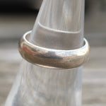 Vintage Sterling Silver Band 6.75