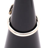 Vintage Sterling Tigers Eye Feather Ring 7