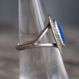 Vintage Sterling Kapis Roper Ring 5.75