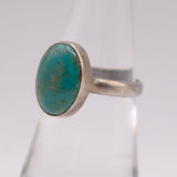 Vintage Sterling Turquoise Ring 6.25