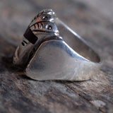 Vintage Sterling Pharaoh Ring 11.25