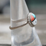 Vintage Sterling Zuni Sunface Ring 7.5