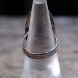 Vintage Sterling Mother Of Pearl Ring 6.5