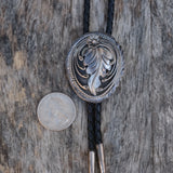Vintage Sterling Silver Blossom Bolo Tie