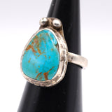 Vintage Sterling Turquoise Ring 6.25