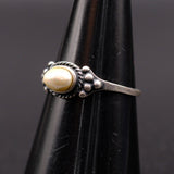 Vintage Sterling Pearl Band 7