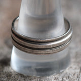 Vintage Sterling Silver Band 10.5