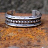 1930's Ingot Sterling Heavy Cuff