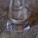 Vintage Sterling Tigers Eye Inlay Ring 12