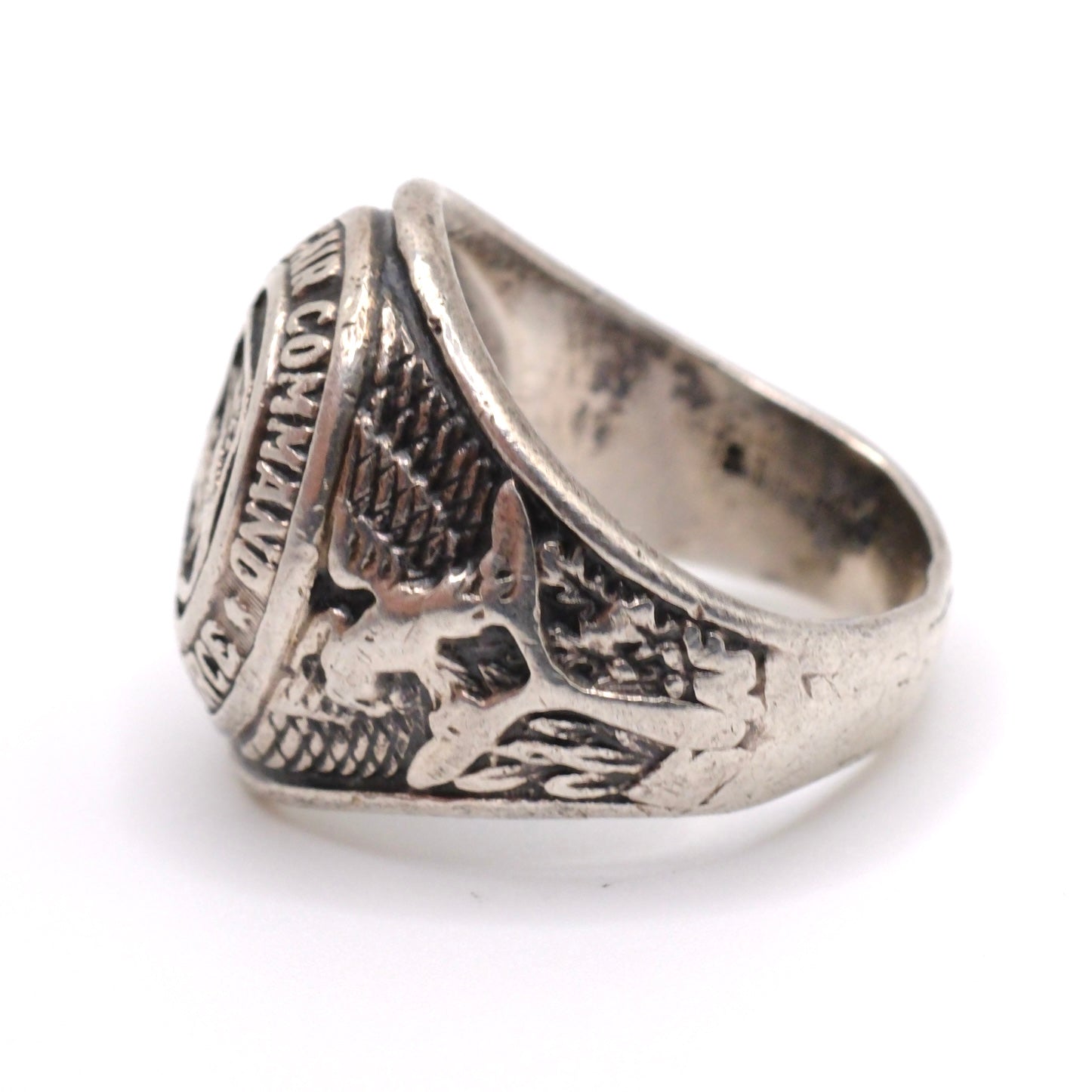 Vintage Sterling Air Force Ring 8