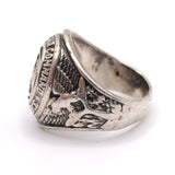 Vintage Sterling Air Force Ring 8