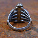 Vintage Sterling Storyteller Ring 9.75