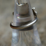 Vintage Sterling Turquoise Cluster Ring 5