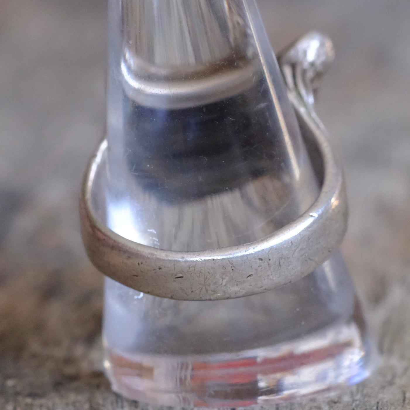 Vintage Sterling Big Cat Ring 11