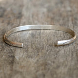 Vintage Sterling Stamped Cuff Bracelet