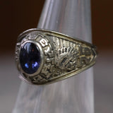 Vintage Sterling 1976 HS Chief Ring 6.5