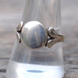 Vintage Sterling Silver Signet Ring 9.5