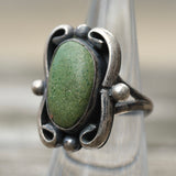 Vintage Sterling Turquoise Ring 7