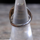 Vintage Sterling Turquoise Ring 6.5