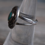 Vintage Sterling Turquoise Ring 6.25