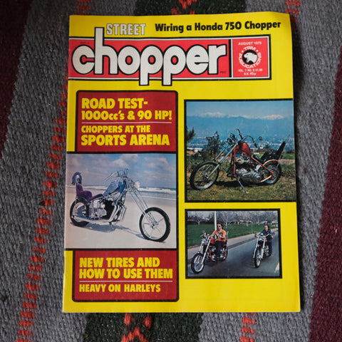 August 1975 Chopper Magazine