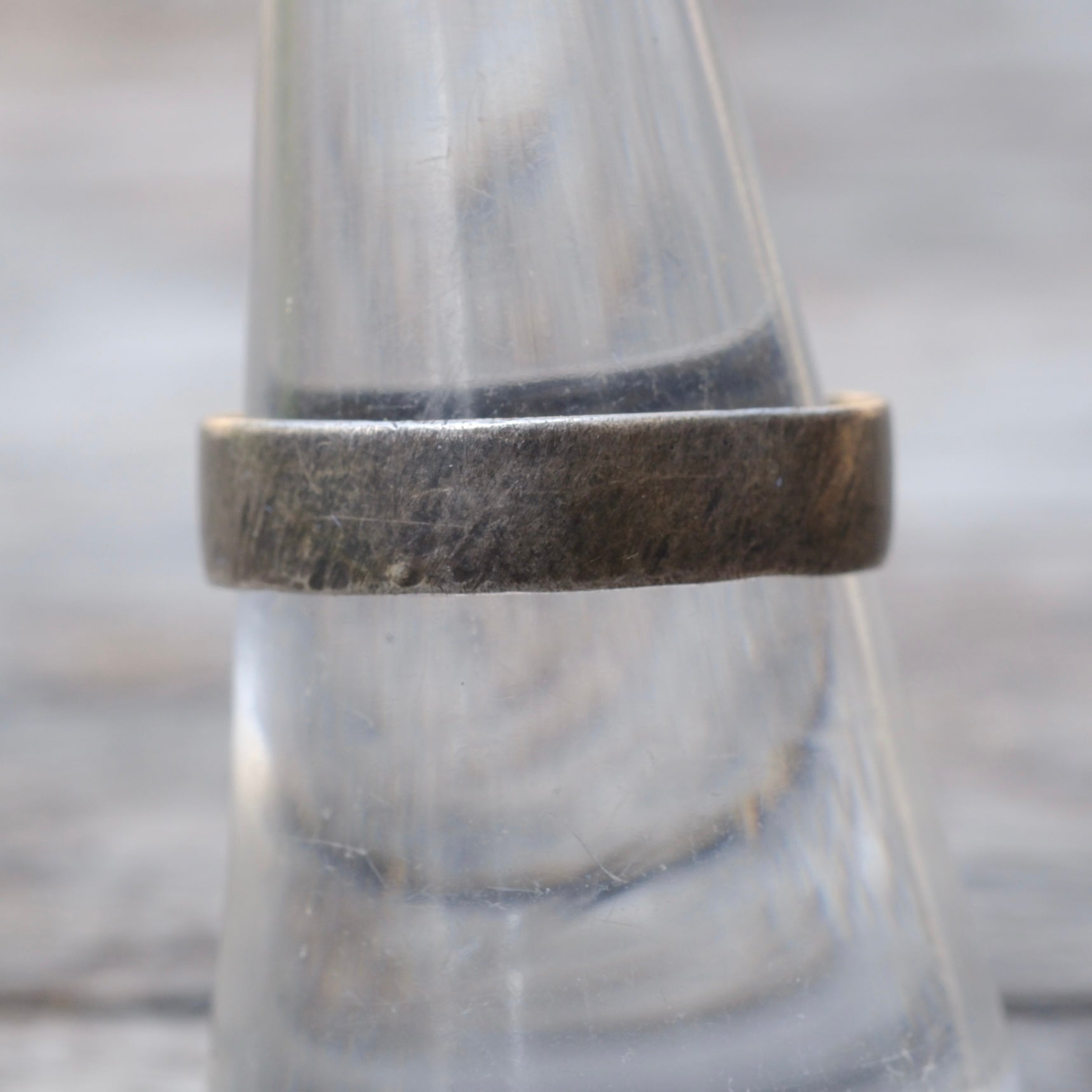 Vintage Sterling Silver Band Ring 7