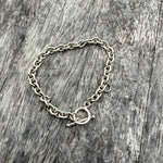 Vintage Sterling Silver Chain Bracelet