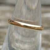 14K Yellow Gold Band Ring Size 6.5