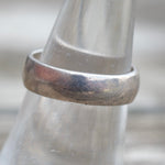 Vintage Sterling Silver Band 7