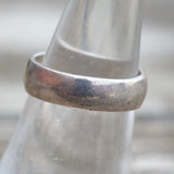 Vintage Sterling Silver Band 7