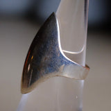 Vintage Sterling Silver Dome Ring 7