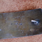 Vintage Sterling 3-Stone Turquoise Ladies Belt Buckle