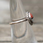Vintage Sterling Zuni Sunface Roper Ring 4.25