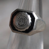 Vintage Sterling Signet Ring 4.5