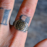 Vintage Sterling Veteran Of Foreign Wars Signet Ring 11