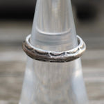 Vintage Sterling Silver Stamped Band 6.25