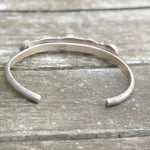 Vintage Sterling 5-Stone Turquoise Cuff