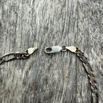 Vintage Sterling Figaro Chain Bracelet