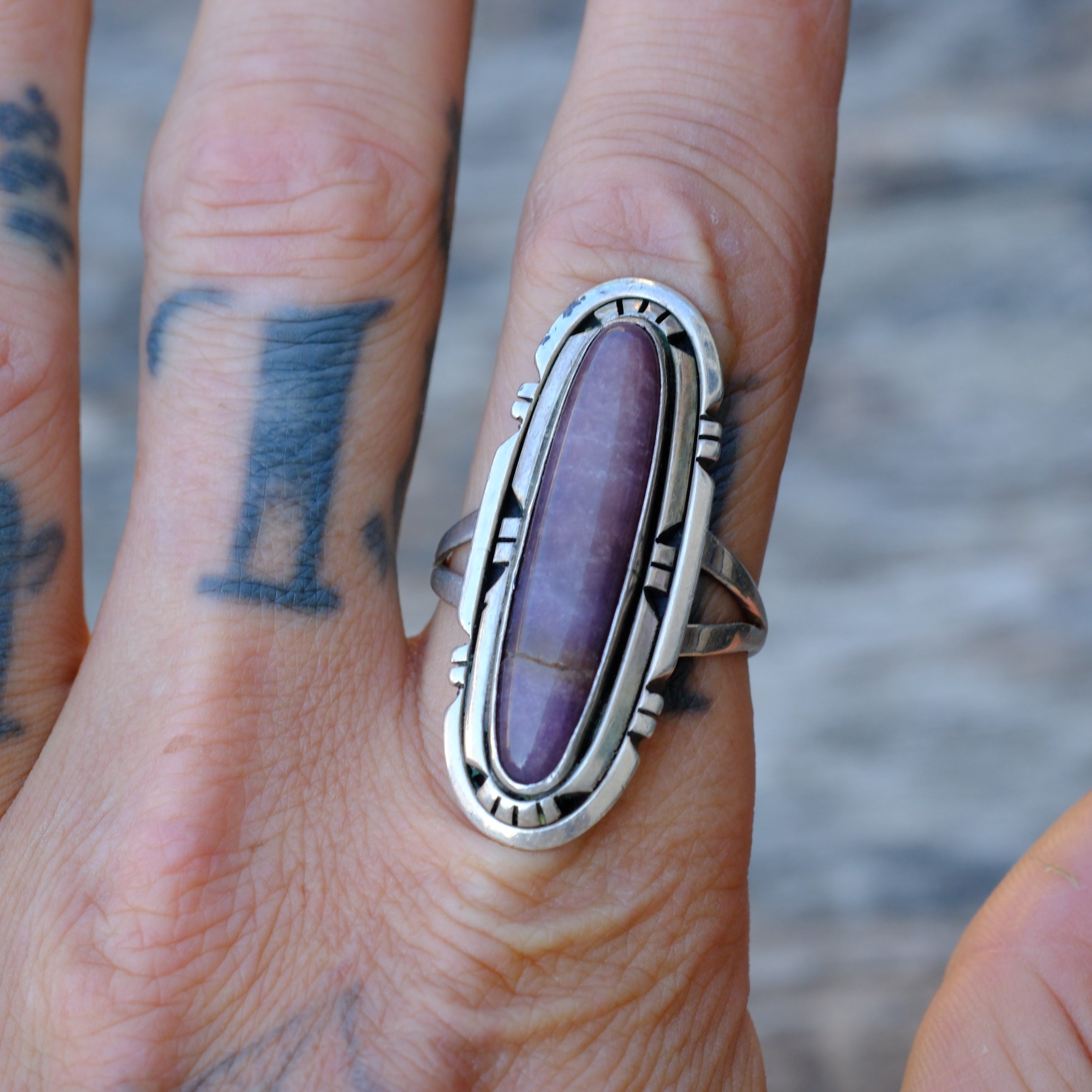 Vintage Sterling Chariote Ring 10