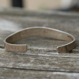 Vintage Sterling Turquoise Inlay Cuff